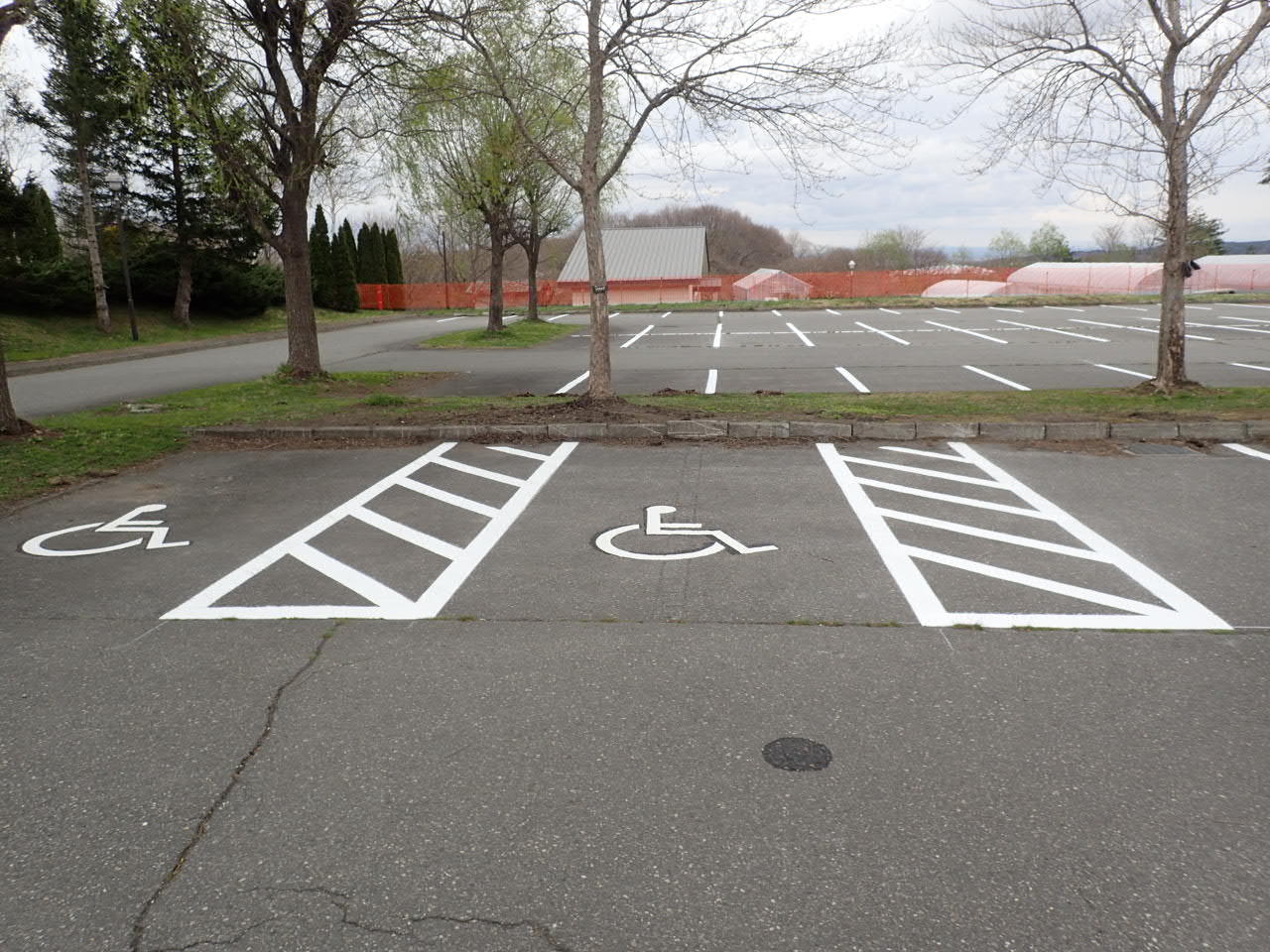 障がい者用駐車スペース